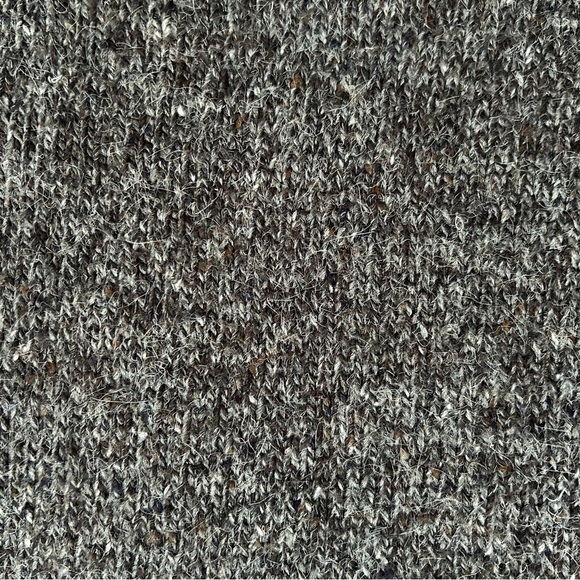 Vintage Men's French Connection Gray V-Neck Fisherman Wool Blend Sweater Size XL - Picture 13 of 14